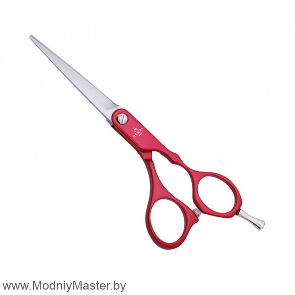 Парикмахерские ножницы DEWAL Colour Step прямые 6,0", красные