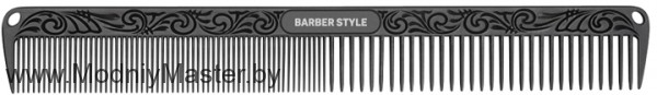 Расческа металлическая DEWAL BARBER STYLE 20см