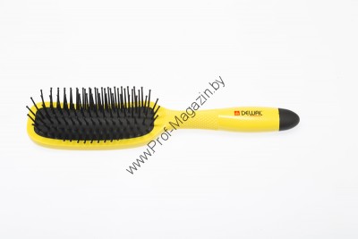 Щетка массажная для волос  Dewal «BANANA black» BNN85