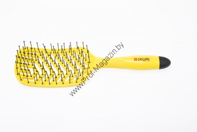 Щетка продувная для волос  Dewal «BANANA black» BNN86