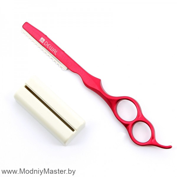 Бритва филировочная Dewal M2134-RD