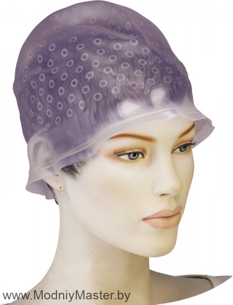 Шапочка для мелирования с крючком DEWAL