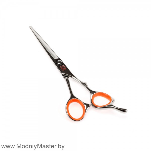 Парикмахерские ножницы рабочие прямые 6" Tayo Orange