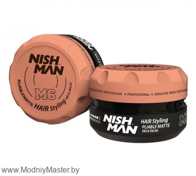 Матовый воск Nishman Hair Styling Wax M6 INCA INCHI