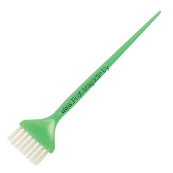 Кисть для окрашивания с белой щетиной Dewal