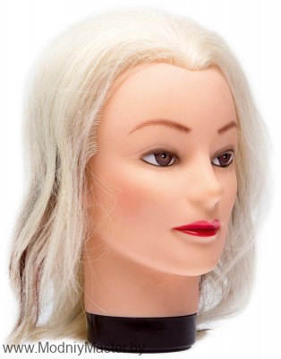 Голова-манекен учебная DEWAL "блондинка" для парикмахеров
